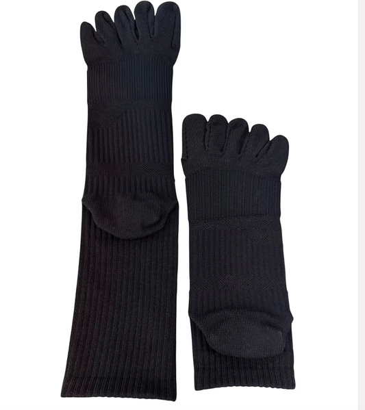 Danjiri Socks — Festival Tabi Edition ( white Five Fingers sock)