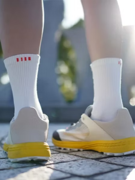 YIM Shock-Absorbing Double Pad Socks — Pitafoam Cushion, Made in Japan