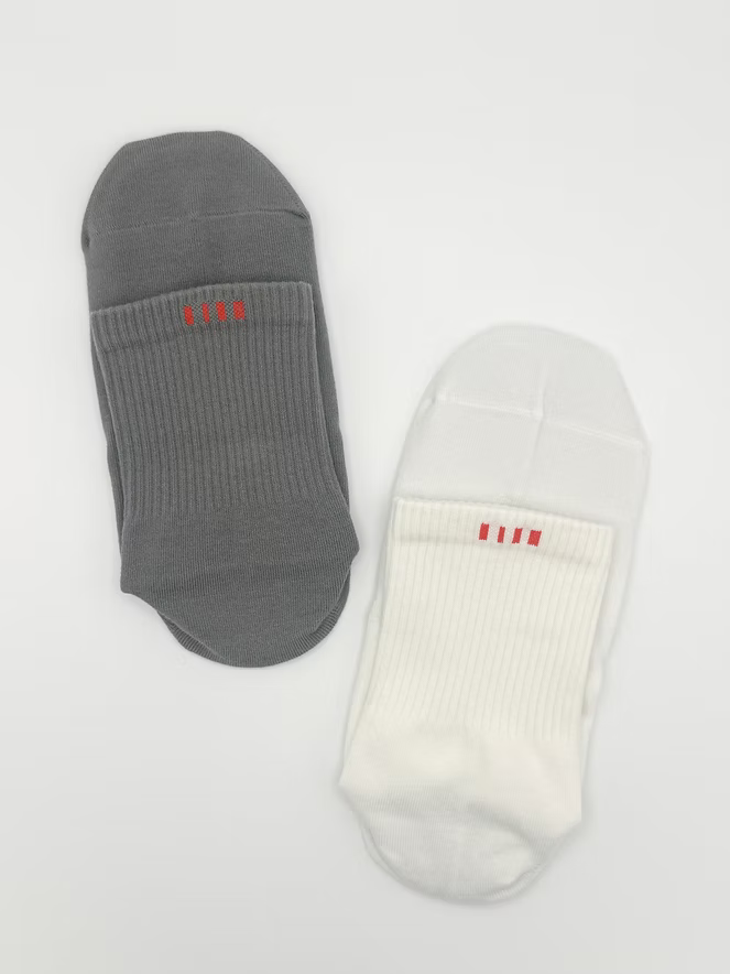 YIM Shock-Absorbing Double Pad Socks — Pitafoam Cushion, Made in Japan