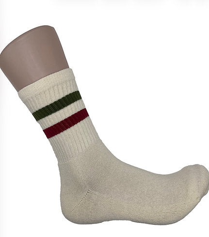 B1919 Banana Double Line Socks — Super Dry & Deodorizing, Eco-Friendly