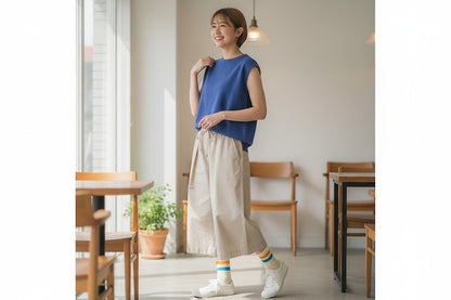 B1919 Banana Double Line Socks — Super Dry & Deodorizing, Eco-Friendly
