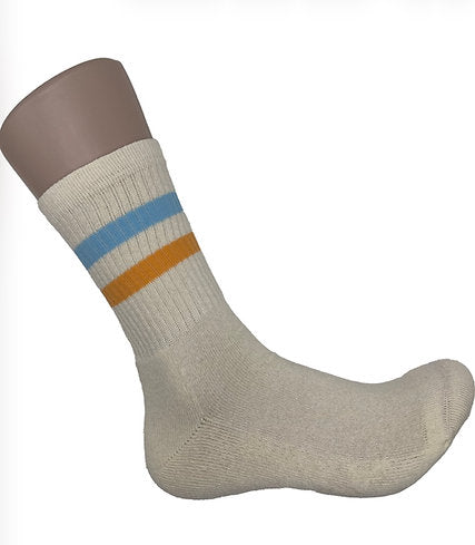 B1919 Banana Double Line Socks — Super Dry & Deodorizing, Eco-Friendly