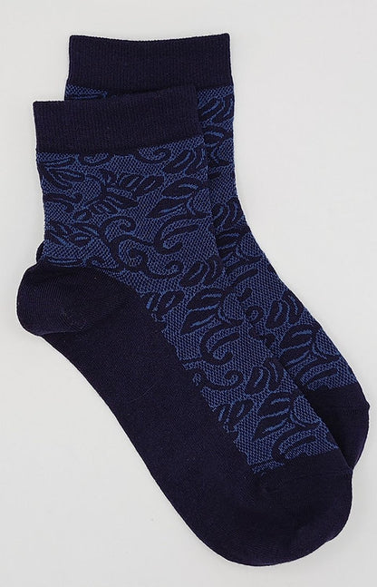 Spiral & Floral Socks — Japanese Craftsmanship, Everyday Luxury