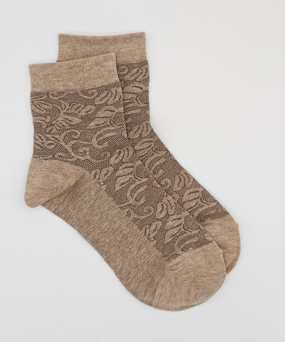 Spiral & Floral Socks — Japanese Craftsmanship, Everyday Luxury