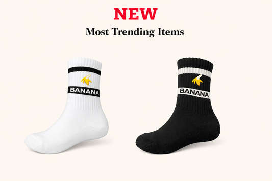 Banana Cloth Casual Socks (with odor-eliminating function)
