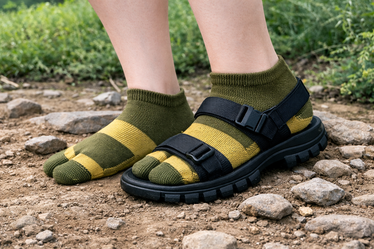 Mountain Tabi Outdoor Socks — Split-Toe Grip for Every Terrain